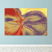 Abstracte kunst | Abstract schilderen 3 Canvas Afdruk (Insitu (Houten vloer))