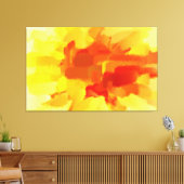 Abstracte kunst | Abstract schilderen 7 Canvas Afdruk (Insitu (Woonkamer))