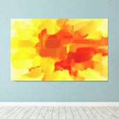 Abstracte kunst | Abstract schilderen 7 Canvas Afdruk (Insitu (Houten vloer))