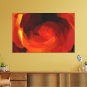 Abstracte kunst | Abstract schilderen 9 Canvas Afdruk (Insitu (Woonkamer))