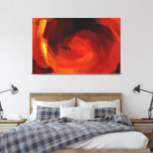 Abstracte kunst | Abstract schilderen 9 Canvas Afdruk (Insitu (Slaapkamer))
