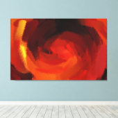 Abstracte kunst | Abstract schilderen 9 Canvas Afdruk (Insitu (Houten vloer))