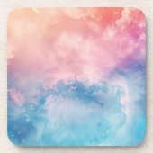 Abstracte kunst achtergrond wallpaper bier onderzetter (Voorkant)