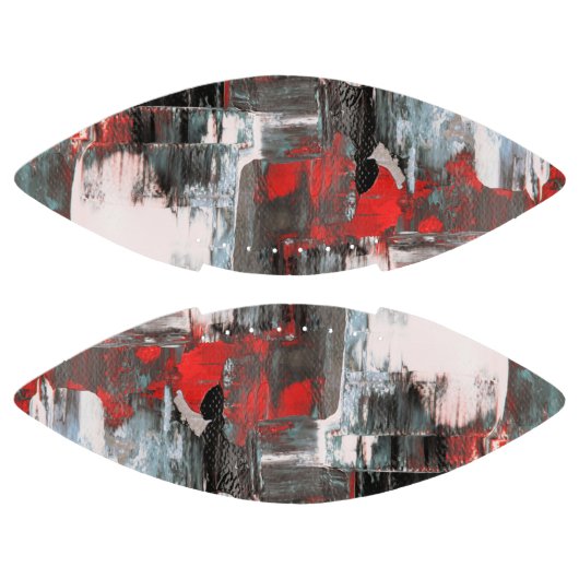 Abstracte kunst american football (Panelen)