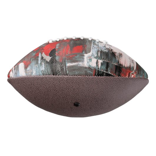 Abstracte kunst american football (Gedraaid 270)