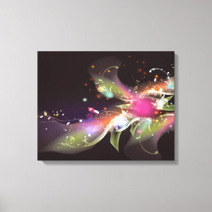 Abstracte kunst astrale dromen canvas afdruk