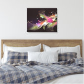 Abstracte kunst astrale dromen canvas afdruk (Insitu (Slaapkamer))