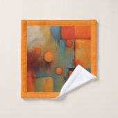 Abstracte kunst bad handdoek (Wasdoekje)