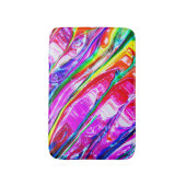 Abstracte kunst badmat (Voorkant Verticaal)