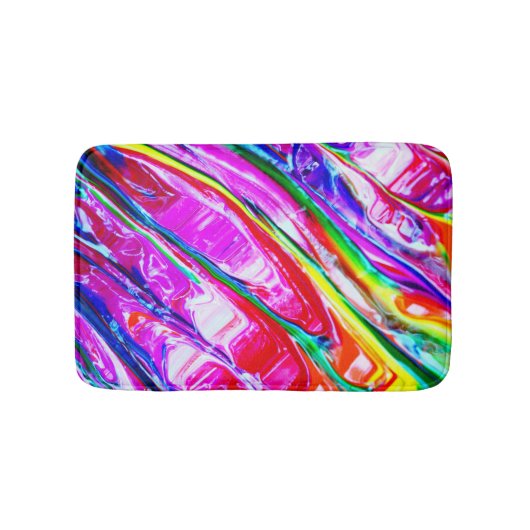 Abstracte kunst badmat (Voorkant)