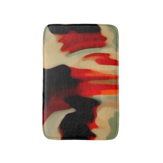 Abstracte Kunst Badmat (Voorkant Verticaal)