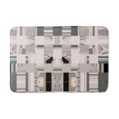 Abstracte kunst badmat (Voorkant)