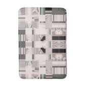 Abstracte kunst badmat (Voorkant Verticaal)