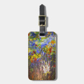 Abstracte kunst bagagelabel (Voorkant verticaal)