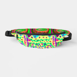 ABSTRACTE KUNST BLAAST VEEL GODDELIJKE KLEUREN AF HEUPTASJE