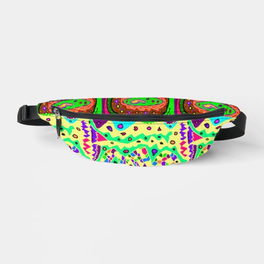 ABSTRACTE KUNST BLAAST VEEL GODDELIJKE KLEUREN AF HEUPTASJE (Voorkant)