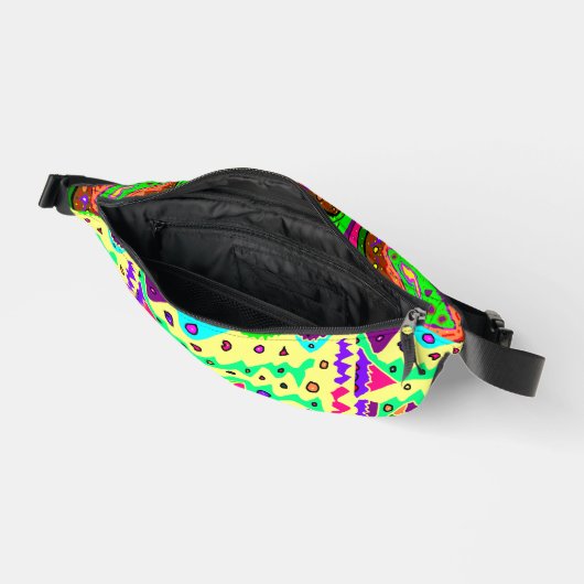 ABSTRACTE KUNST BLAAST VEEL GODDELIJKE KLEUREN AF HEUPTASJE (Open)