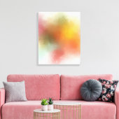 Abstracte kunst Blauw Rood Geel Paars Groen Modern Canvas Afdruk (Insitu (Woonkamer))