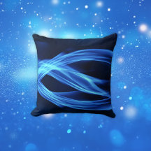 Abstracte Kunst Blauwe Vlam