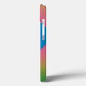 Abstracte Kunst Blauwe Vlinder Case-Mate iPhone Case (Achterkant / Links)