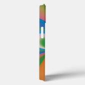 Abstracte Kunst Blauwe Vlinder Case-Mate iPhone Case (Achterkant / Rechts)