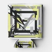 Abstracte kunst blikjeskoeler (Voorkant)