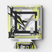 Abstracte kunst blikjeskoeler (Achterkant)