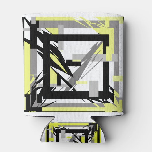 Abstracte kunst blikjeskoeler (Achterkant)