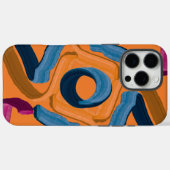 Abstracte kunst, Blue's Nest Case-Mate iPhone Case (Achterkant (horizontaal))