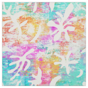 Abstracte kunst Boho Matisse Botanische vormen Stof