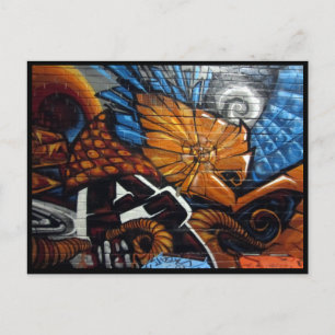 abstracte kunst briefkaart