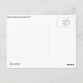 Abstracte kunst briefkaart (Achterkant)