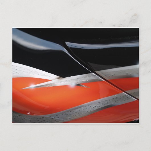 Abstracte kunst briefkaart (Voorkant)