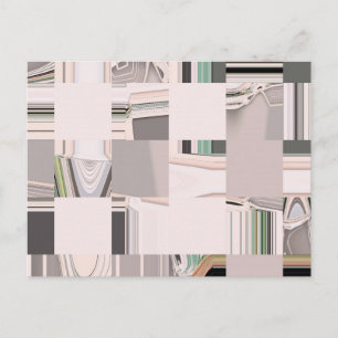 Abstracte kunst briefkaart