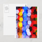 Abstracte kunst briefkaart (Voorkant / Achterkant)