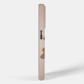 Abstracte Kunst Bruine Algen, Kelp Case-Mate iPhone Case (Achterkant / Rechts)