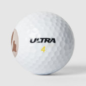 Abstracte Kunst Bruine Algen, Kelp Golfballen (Logo)
