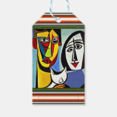 Abstracte Kunst Cadeaubijslage Cadeaulabel (Voorkant)