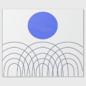 abstracte kunst cadeaupapier (Vlak)