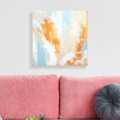 Abstracte kunst canvas afdruk (Insitu (Woonkamer))