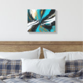 Abstracte kunst canvas afdruk (Insitu (Slaapkamer))