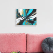 Abstracte kunst canvas afdruk (Insitu (Woonkamer))