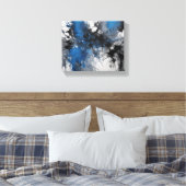 Abstracte kunst canvas afdruk (Insitu (Slaapkamer))