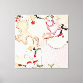 Abstracte kunst canvas afdruk (Voorkant)