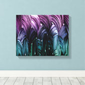 Abstracte kunst canvas afdruk (Insitu (Houten vloer))