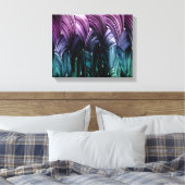 Abstracte kunst canvas afdruk (Insitu (Slaapkamer))