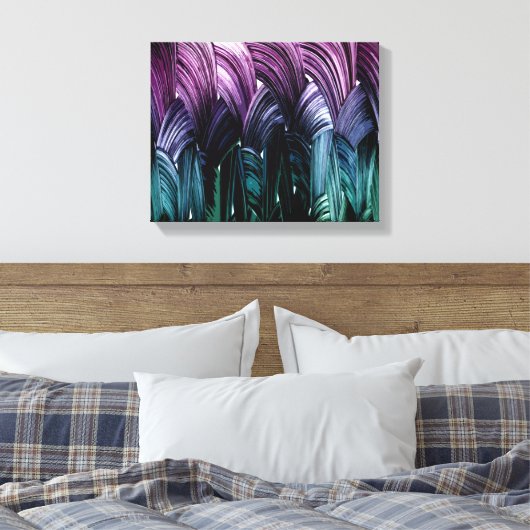Abstracte kunst canvas afdruk (Insitu (Slaapkamer))