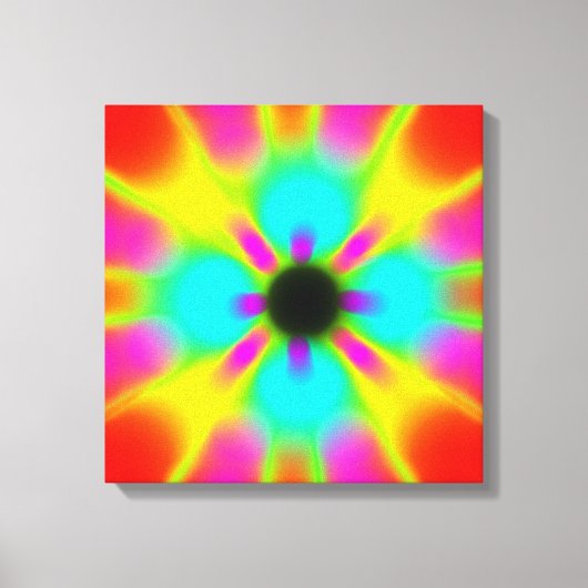 Abstracte kunst canvas afdruk (Voorkant)