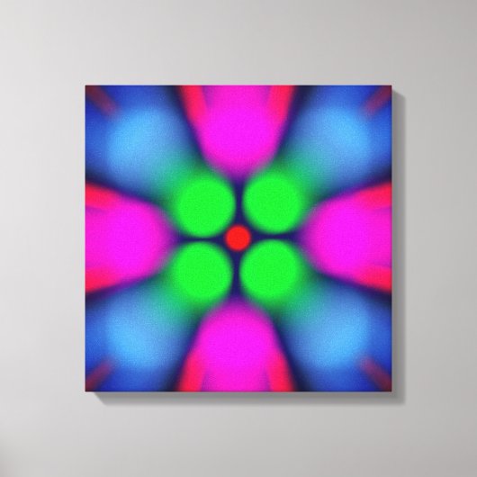 Abstracte kunst canvas afdruk (Voorkant)