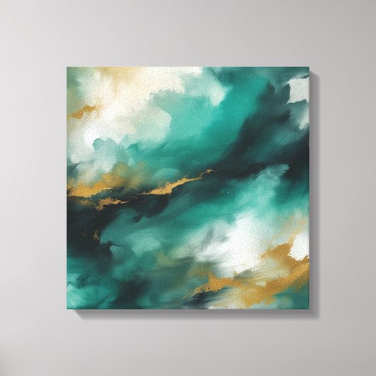 Abstracte kunst canvas afdruk (Voorkant)